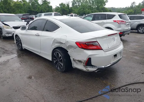2016 Honda Accord Ex-L V-6 from USA, damaged, VIN 1HGCT2B87GA003681